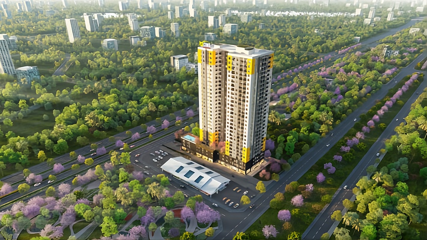 Phối cảnh dự án Bcons Asahi